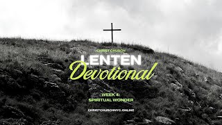 Lenten Devotion: March 19, 2023