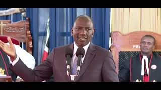 President Ruto's speech at Ack St James Cathedral Kiambu.