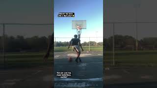 Behind the back into a 360 layup is crazy.. 🙂 #shorts #basketball