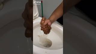 Taking poop in the toilet for brother || disgusting prank