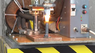 Melting metal 1000 With Electricity | Crazy Transformator ! #Shorts