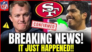 💣BOMB! IT JUST HAPPENED! BIG REINFORCEMENT ARRIVES IN SAN FRANCISCO! SAN FRANCISCO 49ERS NEWS