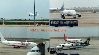 Bangalore Kempegowda International Airport ( KIAL )  Awesome Takeoff Arrivals Pushbacks