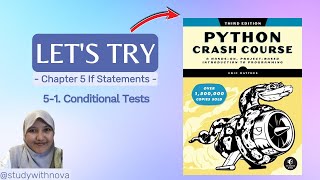 #4 Let's Code Python Crash Course | studywithnova