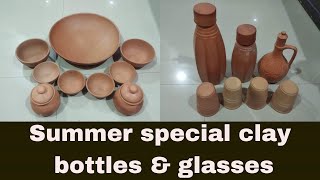 Clay pots || Part 3 || Clay bottles || Uses of clay pots || Madhus trendy world