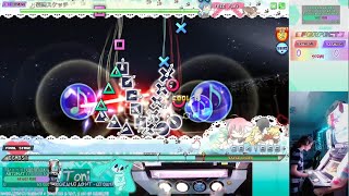 | ARCADE CABINET | EXEX  Mousou Sketch 9.5☆ GREAT FIRST TRY| Project DIVA AC FT|