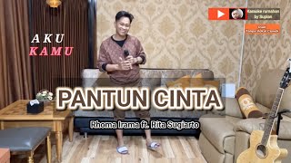 Karaoke PANTUN CINTA | Rhoma Irama ft. Rita S. | Karaoke rumahan duet tanpa vokal cewek