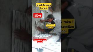 Upah tukang harian