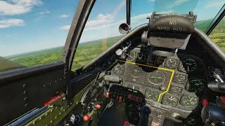 Destroying JU-88s with a P-51 Mustang in DCS (VR RTX 4090)