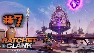 Épisode 7 de mon aventure sur (ratchet des clank J'étais dans un laboratoire abandonné)