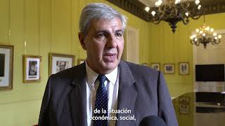 Reunión con vicegobernador de Jujuy, Carlos Haquim