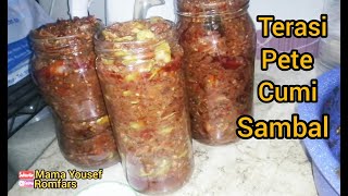 Special sambal cumi Pete terasi tahan berbulan&bulan tanpa pengawet !!