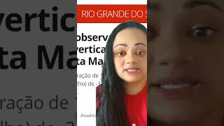 uma queda de meteoro foi registrado no Rio grande do Sul.