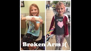 Sophia Broke Her Arm :(