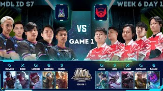 Bigetron Beta vs DNS Hammersonic GAME 1 | MDL ID S7 Week 6 Day 1 | Regular Season