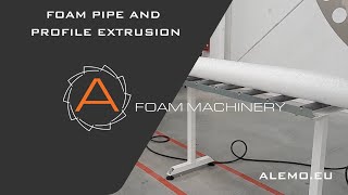 Foam extrusion pipes and profiles