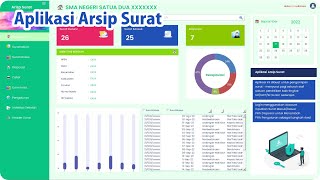 Aplikasi Management Arsip Surat Sekolah | VBA Excel