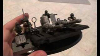 Warhammer 40000: Home made Imperial hydra flak emplacement