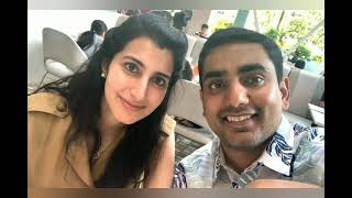 Nara lokesh & brahmani