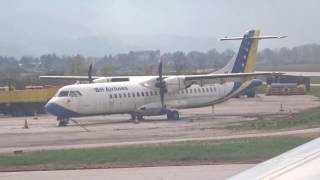 Sarajevo (SJJ) to Budapest (BUD) | A320 take-off from SJJ