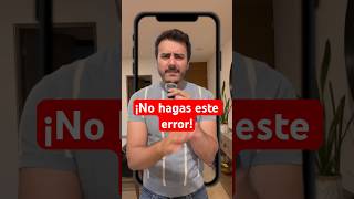 No hagas este error en tus En Vivos / Lives #shorts #errores #lives