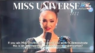 Miss USA 🇺🇸 Winning Answer @ Miss Universe 2022/2023