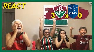 FAMÍLIA TRICOLOR REAGE À 3 FLUMINENSE X 0 AUDAX - CAMPEONATO CARIOCA 2023