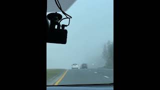 Fear of driving when its foggy is that a thing? #youtuber #shorts  #fear #shortsmas #fyp #pov #viral