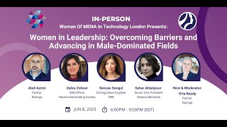 WoMENAIT London - Women in Leadership: Overcoming Barriers and Advancing in Male-Dominated Fields