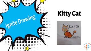 Kitty Cat - Step by Step Drawing