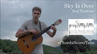 Sky Is Over - Serj Tankian | Guitar Cover - free Chords/Score/Tabs