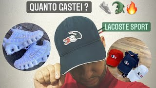 🔥FUI NO BRÁS COMPRAR TÊNIS E COMPREI ESSE BONE LACOSTE SPORT