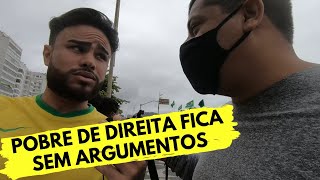 POBRE DE DIREITA DEBATE COMIGO E SE DÁ MAL