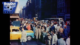 1950s New York City Life and Culture: Streets, Cafés, and Times Square