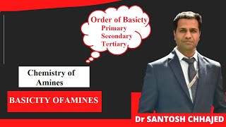 Basicity of amines/order of basicity ( Basic strength of Primary, Secondary and Tertiary Amines)