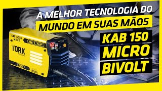 TORK SOLDA - KAB 150 Micro Bivolt, a Melhor Tecnologia do Mundo em suas Mãos #torknoyoutube