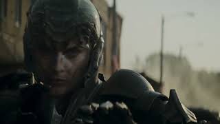 4K REMASTER - Faora-Ul Catches an A10 Warthog Missile - Man of Steel