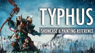 Typhus Death Guard Nurgle Chaos Space Warhammer 40K Showcase Painting Reference