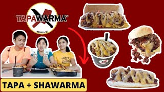 Tapa + Shawarma, 2 in 1! Panalo sa TAPAWARMA | Food Hug: The Fam Vlog