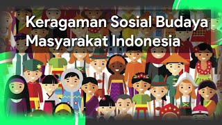 Sosial Budaya masyarakat indonesia