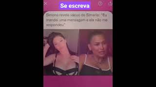 SIMONE E SIMARIA A SAGA #shorts #famosos #news #polemica #viral #global