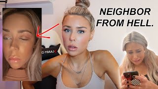 my CRAZY neighbor storytime (live footage)