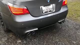 BMW E60 M5 EXHAUST SOUND