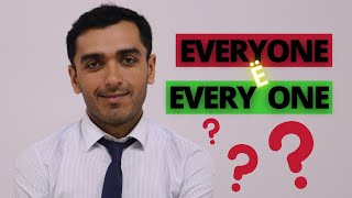 EVERYONE ё EVERY ONE - кадомаш ДУРУСТ АСТ? | Дарси англиси