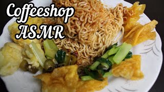 ASMR eating | Coffee shop eats in Singapore | MUKBANG | Kolo mee | Tampines Mart | 먹방