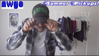 AWGE trucker hat, AWGE x NEEDLES Sweatpants, + More! Summer Pickups!