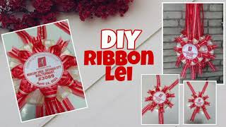 How to make a Ribbon Lei for VIP or Guest Speakers | DIY | Tutorial