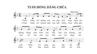 Tuổi Hồng Dâng Chúa (St: Hiền Hòa) - Ca đoàn Teresa | Bài hát dễ thương trong ngày Rước Lễ Lần Đầu 🥰