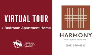 Two Bedroom Apartment Home at Harmony at Grandview Commons in Madison, WI - Wisconsin Management