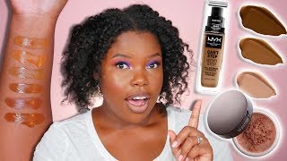 Chatty GRWM Using NYX Cant Stop Wont Stop, Laura Mercier Glow Powder + MORE